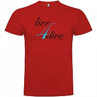 [해외]KRUSKIS Live 4 Dive 반팔 티셔츠 10137539263 Red