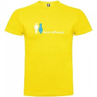 [해외]KRUSKIS Think Different 반팔 티셔츠 10137539269 Yellow