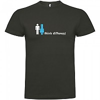 [해외]KRUSKIS Think Different 반팔 티셔츠 10137539271 Dark Grey