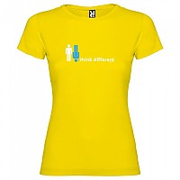 [해외]KRUSKIS Think Different 반팔 티셔츠 10137539276 Yellow