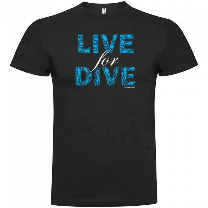 [해외]KRUSKIS Live For Dive 반팔 티셔츠 10137539278 Black