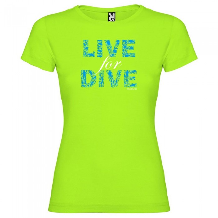 [해외]KRUSKIS Live For Dive 반팔 티셔츠 10137539283 Light Green