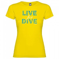 [해외]KRUSKIS Live For Dive 반팔 티셔츠 10137539284 Yellow