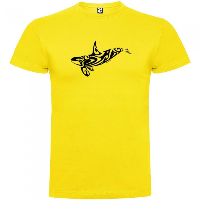 [해외]KRUSKIS Orca Tribal 반팔 티셔츠 10137539293 Yellow