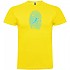 [해외]KRUSKIS Diver Fingerprint 반팔 티셔츠 10137539854 Yellow