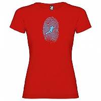 [해외]KRUSKIS Diver Fingerprint 반팔 티셔츠 10137539861 Red