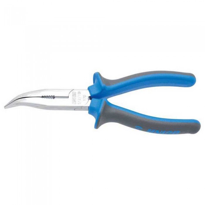 [해외]UNIOR 도구 Long Nose Pliers With Side Cutter And Pipe Grip 1137507129 Silver / Blue