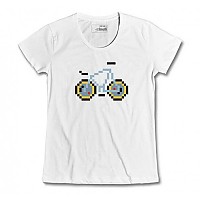 [해외]CINELLI Pixel Bike Lase 반팔 티셔츠 1137525049 White