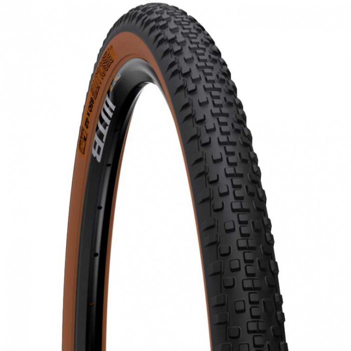 [해외]WTB Resolute TCS 라이트 Fast Rolling Tubeless 700C x 42 자갈 타이어 1137100303 Black / Brown