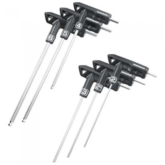 [해외]토픽 도구 T Handle DuoHex Wrench Set 1137556484 Black