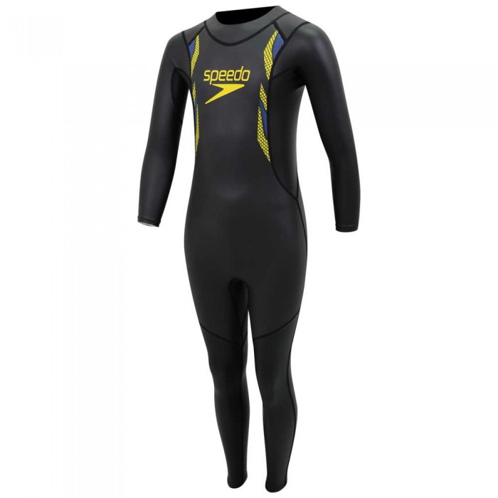 [해외]스피도 Proton Thinswim 주니어 웻슈트 6137449475 Black / Empire Yellow