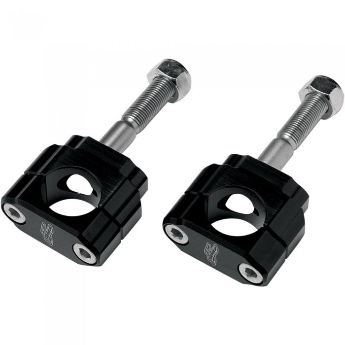 [해외]RENTHAL 클램프 Zero Offset Suzuki 08-20 Bar Mounts 9137563651 Black