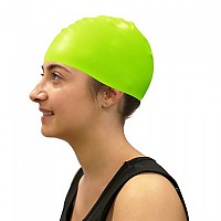 [해외]SOFTEE 수영 모자 Silicone 6137568188 Fluor Green
