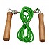 [해외]SOFTEE 로프 PVC 스키pping With Wooden Handle 7137567931 Green