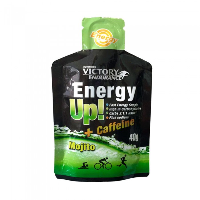 [해외]VICTORY ENDURANCE Energy Up 40g 24 단위 모히또 에너지 젤 상자 1136514103 Mojito