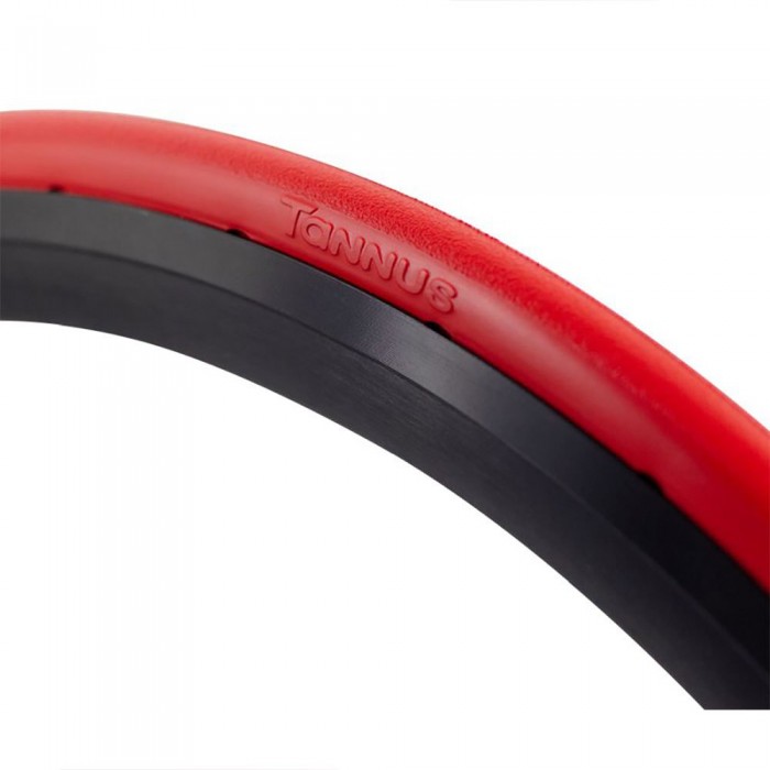 [해외]TANNUS Slick Regular Tubeless 700C x 23 도시의 견고한 자전거 타이어 1137491812 Red