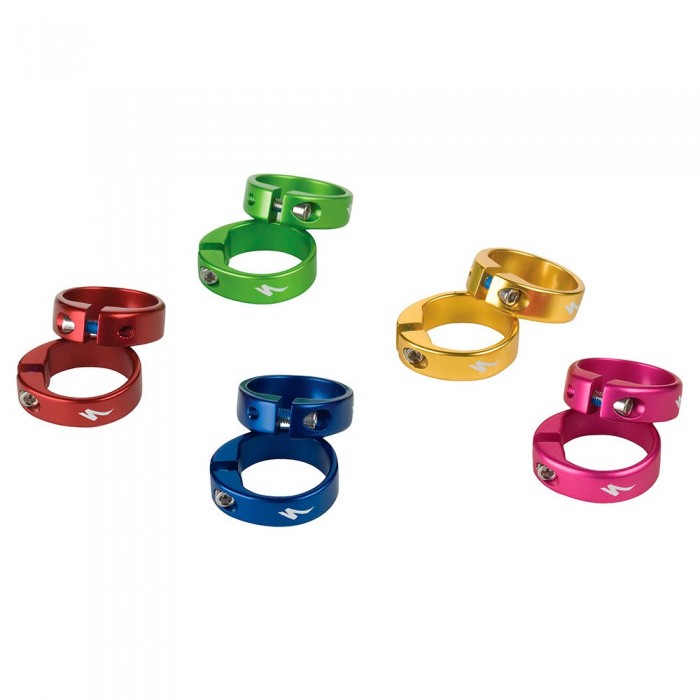 [해외]스페셜라이즈드 그립 잠금 링 5 단위 1137570247 Anodized Multicolors