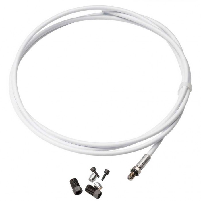 [해외]AVID 엘릭서의 경우 Hydraulic Line Kit 2 미터 호스 1136003638 White