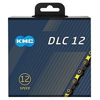 [해외]KMC 로드/MTB 체인 DLC 12 1137598705 Black / Yellow