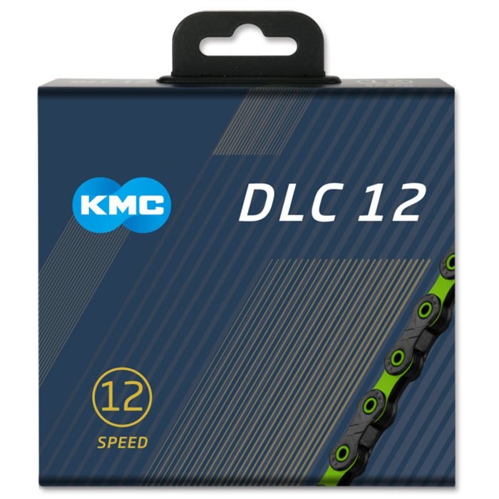 [해외]KMC DLC 12 road/MTB 체인 1137598710 Black / Green