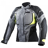 [해외]LS2 Textil 재킷 Phase 9137566201 Dark Grey / Black / Fluo Yellow