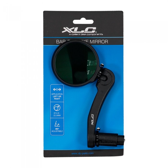 [해외]XLC 거울 MR-K20 Blue HD 62 Mm 1137587767 Black