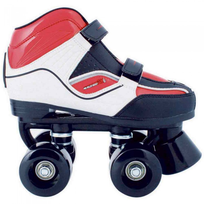 [해외]JACK LONDON 롤러 스케이트 Pro Roller Hockey 14137567052 White / Red / Black