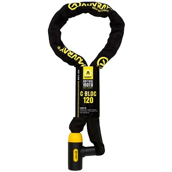 [해외]AUVRAY C-Bloc 10 mm 체인 자물쇠 1137614485 Black / Yellow