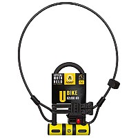 [해외]AUVRAY 지원과 U-Lock Cable 1137614529 Black / Yellow