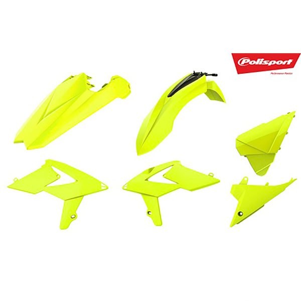 [해외]POLISPORT Beta RR 2T/4T 18 90789 오토바이 플라스틱 키트 9137611758 Fluo Yellow