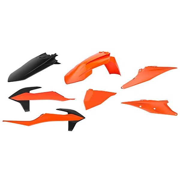 [해외]POLISPORT Enduro KTM EXC/EXC-F/XC-W/XCF-W 20 OEM 90909 오토바이 플라스틱 키트 9137611827 Orange