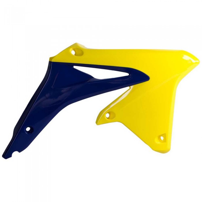 [해외]POLISPORT OFF ROAD Suzuki RMZ450 08-17 라디에이터 쉴드 9137612362 Blue / Yellow RM 01