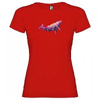 [해외]KRUSKIS Whale 반팔 티셔츠 10137623075 Red