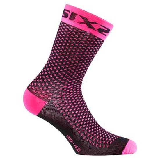 [해외]SIXS Compression Ankle 양말 9136351223 Pink Fluo