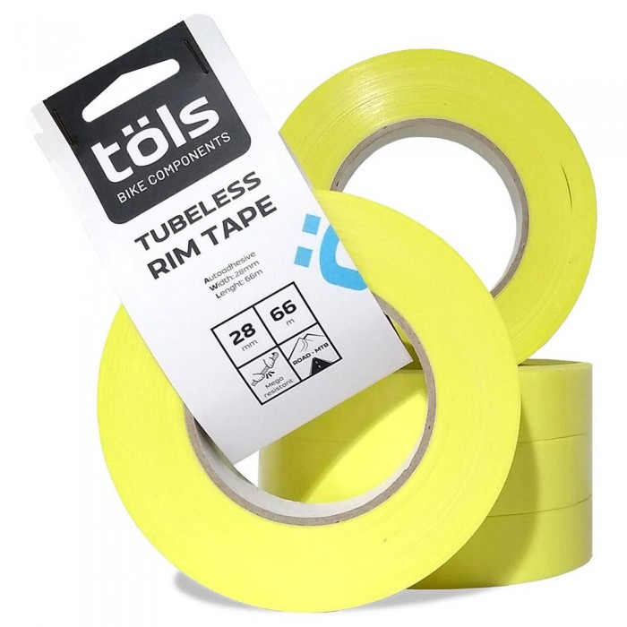 [해외]TOLS 림 테이프 Tubeless 66 미디엄 1137622180 Beige