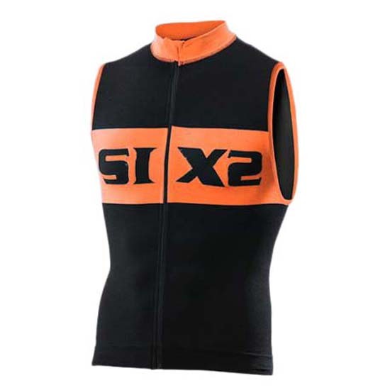 [해외]SIXS Luxury 슬리브리스 사이클링 져지 1136351188 Black / Orange