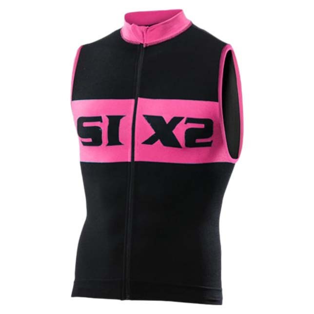 [해외]SIXS Luxury 슬리브리스 사이클링 져지 1136351190 Black / Pink