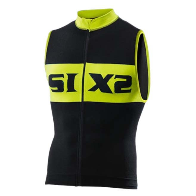 [해외]SIXS Luxury 슬리브리스 사이클링 져지 1136351191 Black / Yellow