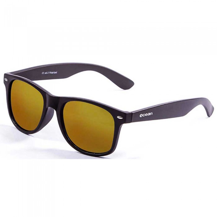 [해외]OCEAN SUNGLASSES Beach 편광 선글라스 14136179041 Matte Black / Red