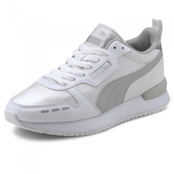 [해외]푸마 R78 Metallic 운동화 137609884 Puma White / Gray Violet / Puma Silver