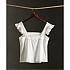 [해외]슈퍼드라이 Layne Textured Lace 민소매 티셔츠 137545228 White