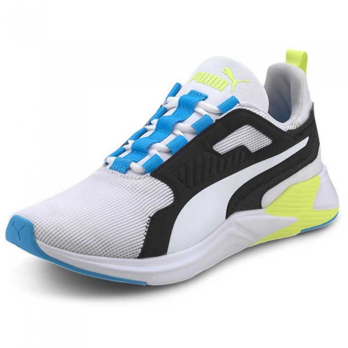 [해외]푸마 Disperse XT 러닝화 6137609276 Puma White / Nrgy Blue / Fizzy Yellow