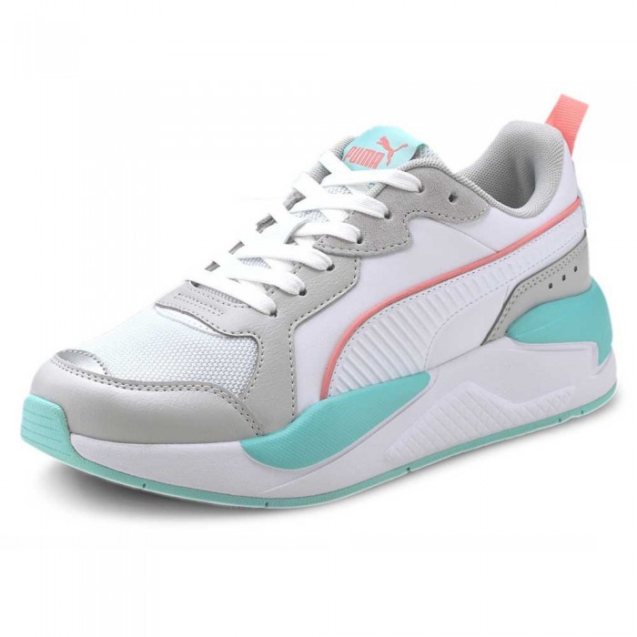 [해외]푸마 X-Ray Game 운동화 137609572 Puma White / Puma White / Gray Violet / Aruba Blue /