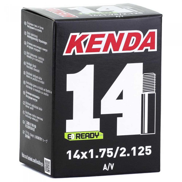 [해외]KENDA Schrader 28 mm 내부 튜브 1137615397 Black