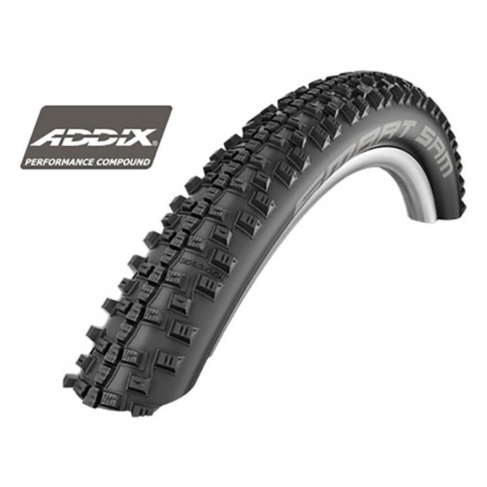 [해외]슈발베 Smart Samoa Addix 퍼포먼스 HS476 Tubeless 28´´ x 1.65 단단한 MTB 타이어 1137682676 Black