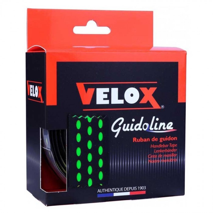 [해외]VELOX Bi-Color 2.10 m 핸들바 테이프 1137654176 Black / Green