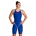 [해외]아레나 오픈 백 대회 수영복 파워skin Carbon 코어 FX 6137525844 Ocean Blue