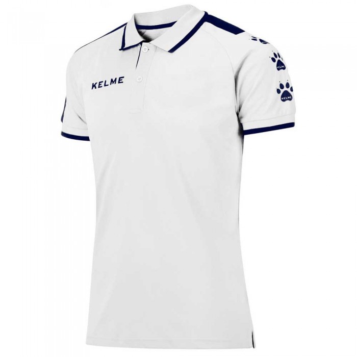 [해외]켈미 Lince 반팔 폴로 셔츠 3137693155 White / Navy