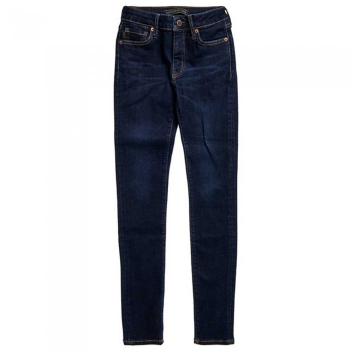 [해외]슈퍼드라이 Mid Rise Skinny 청바지 137715761 Van Dyke Indigo Used