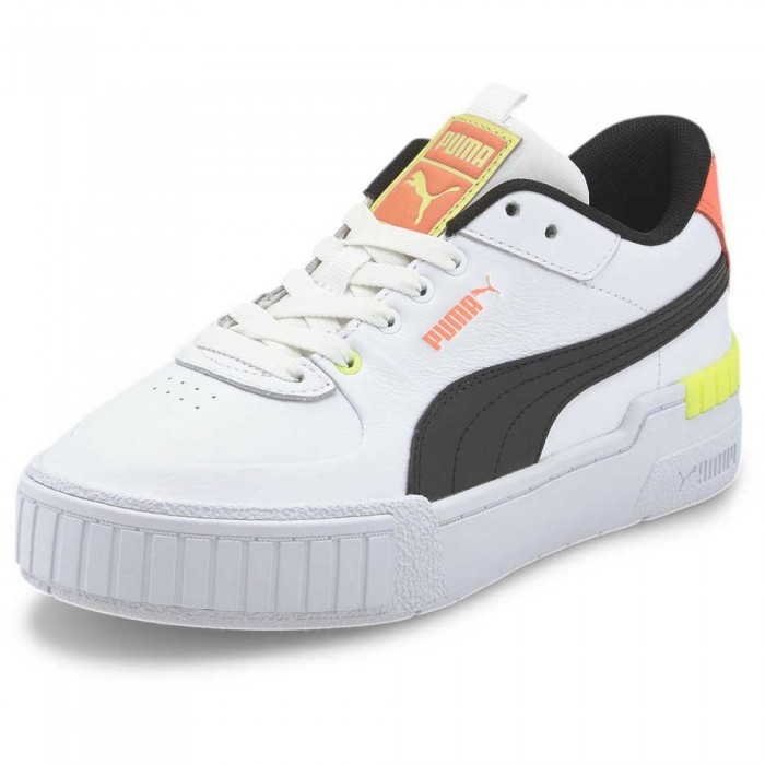 [해외]푸마 SELECT Cali Sport 운동화 137587190 Puma White / Puma Black / Nrgy Peach